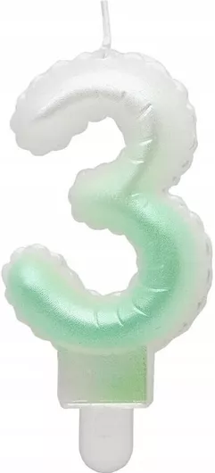 GoDan Διακοσμητικό Κερί Λευκό