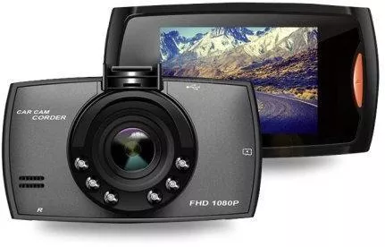 Roger VR Car Video Recorder Full HD with MicroSD/ 2.7'' LCD/ and Holder