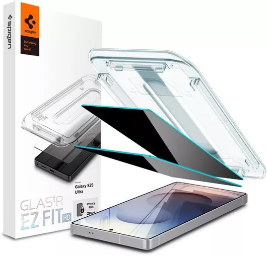 Spigen Glas.Tr Ez Fit Privacy Tempered Glass 2τμχ Galaxy S25 Ultra
