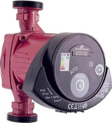 Κυκλοφορητής Mayer GPA 25/5 Ηλεκτρονικός Θέρμανσης / Κλιματισμού / Ανακυκλοφορίας 180mm