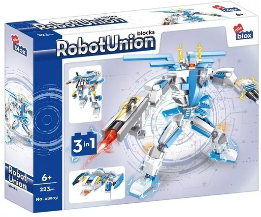 Τουβλάκι Alleblox 3in1 Robot Union για 6+ Ετών 223τμχ