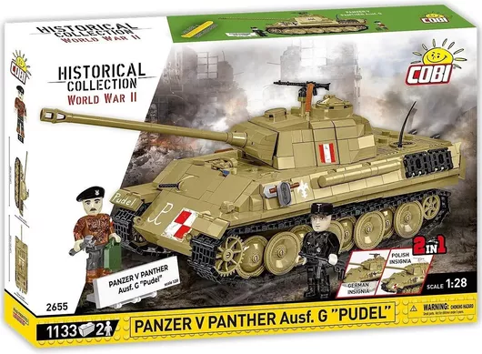 Τουβλάκι Cobi Panzer V Panther G Pudel 1133τμχ