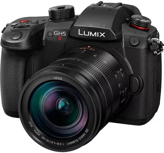 Mirrorless Φωτογραφική Μηχανή Panasonic Lumix GH5M2 Kit Leica DG Vario-Elmarit 12-60mm F/2.8-4 Asph. Power OIS Μαύρο