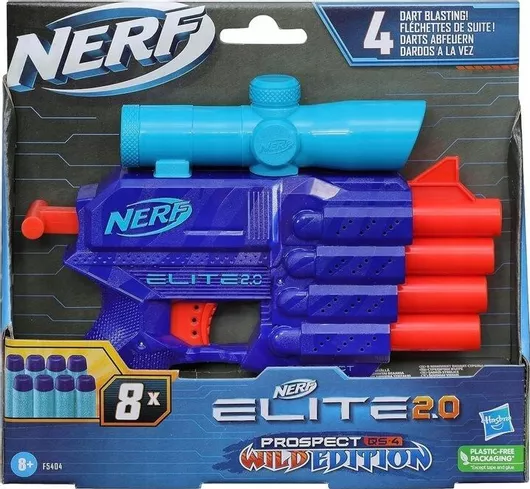 Nerf Εκτοξευτής Prospect QS-4 Wild Edition Elite 2.0 για 8+ Ετών
