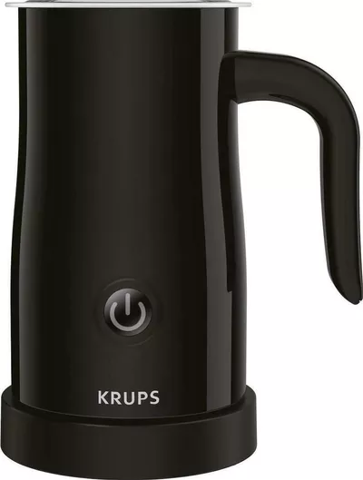 Krups XL100810 Milk Frother for Hot & Cold Foam with Non-Stick Coating 150ml