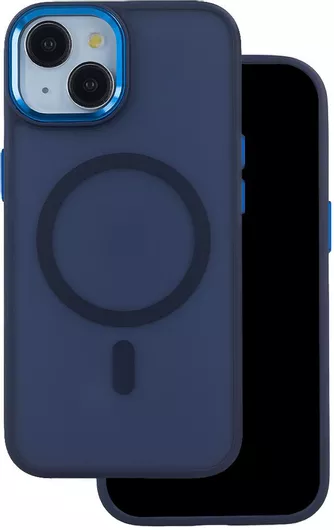 Back Cover Navy Blue iPhone 15 Pro