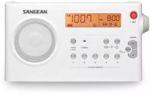 Sangean PR-D7 Επιτραπέζιο Ραδιόφωνο Λευκό