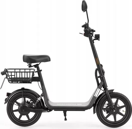 Ηλεκτρικό Πατίνι Manta Flinston Mes 1402J με 45km/h Max Ταχύτητα & 40km Αυτονομία σε Μαύρο