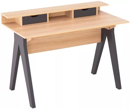 Γραφείο Rexin Ξύλινο Sonama-γκρι 120x59x75cm