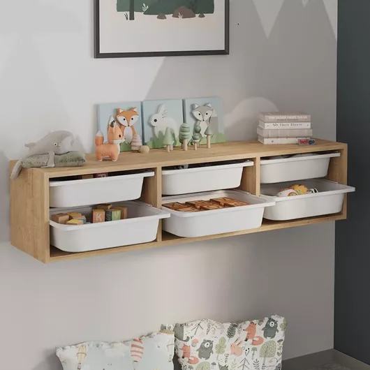 Συρταριέρα Κρεβατοκάμαρας Ξύλινη Pavia με 6 συρτάρια 132x31x Sapphire Oak