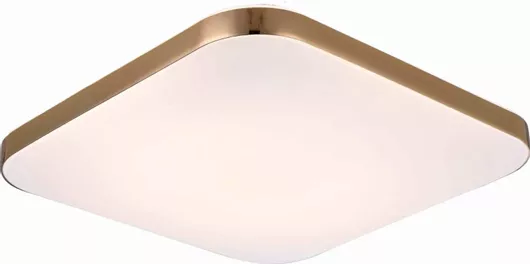 Led Ceiling Lamp Babylon Square Medium 4000k Gold LP-335/1C M 4GD Square Light Prestige