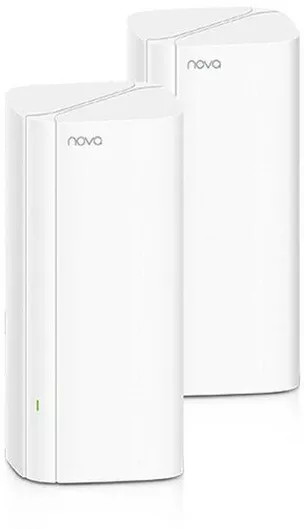 Access Point Tenda EX12 WiFi Mesh Network Wi‑Fi 6 Dual Band 2.4 & 5GHz σε Διπλό Kit Λευκό