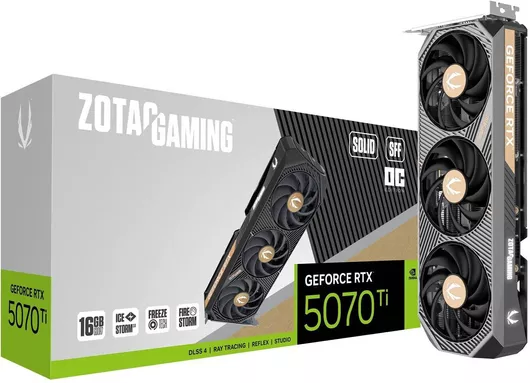 Κάρτα Γραφικών Zotac GeForce RTX 5070 Ti 16GB GDDR7