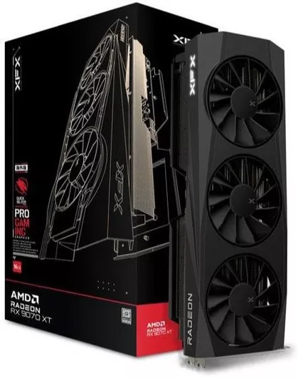 Κάρτα Γραφικών XFX Radeon RX 9070 XT 16GB GDDR6 Quicksilver Gaming Edition