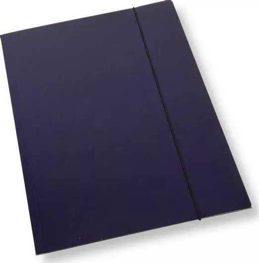 Φάκελος A4 Λάστιχο Λάκα 350gsm 10τμχ Μπλε