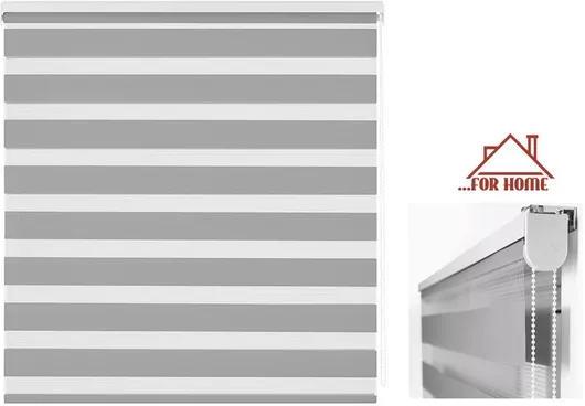 Ρόλερ Σκίασης ForHome Μερικής Συσκότισης Γκρι Π80xΥ180cm GPS-58701146