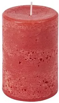 Κερί Sia Pillar Κορμός 7x10cm Κόκκινο