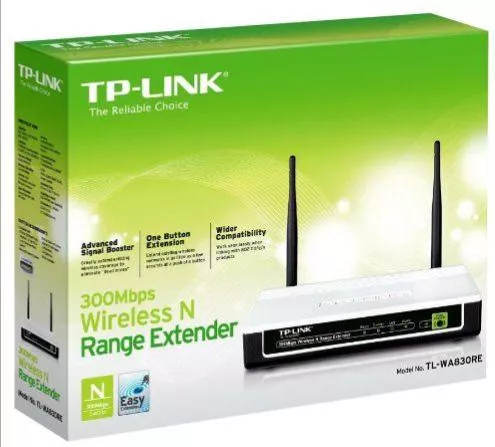 Wireless N Range Extender TP Link TL-WA830RE 300Mbps 