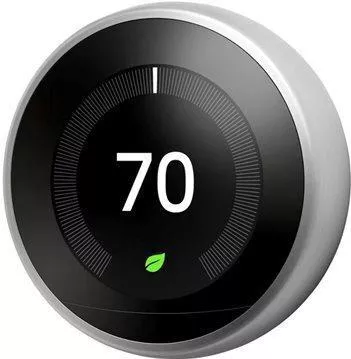 Θερμοστάτης Χώρου Google Nest Learning Thermostat 3rd Generation Ψηφιακός Smart με Οθόνη Αφής & Wi-Fi