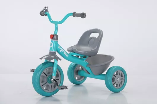 Παιδικό Τρίκυκλο Ποδήλατο U-Grow με Αποθηκευτικό Χώρο για 2+ Ετών Τιρκουάζ UG-14TR_GR