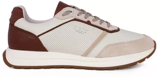 Boss Shoes Ανδρικά Sneakers Μπεζ Κονιάκ