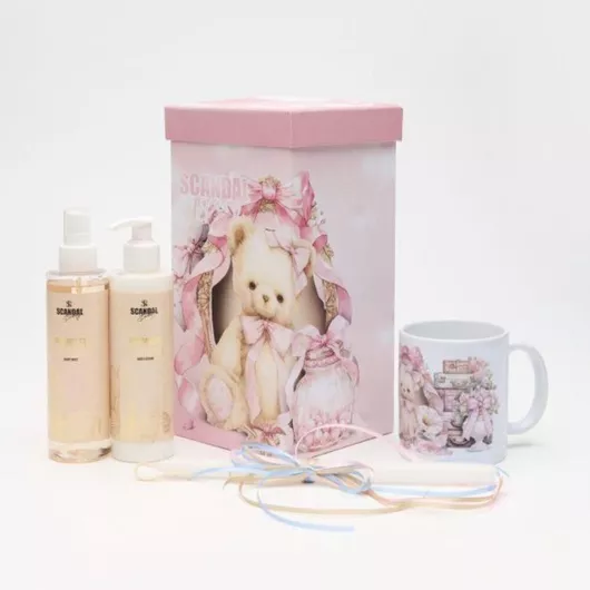 Πασχαλινή Λαμπάδα Στρογγυλή Αρωματική Ροζ