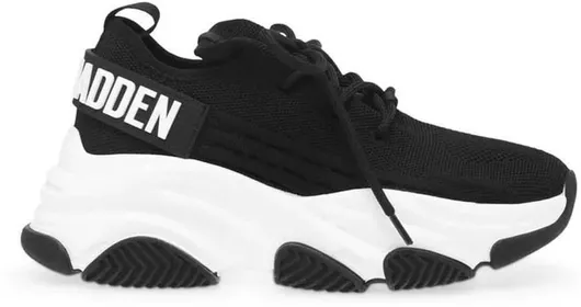 Steve Madden Chunky Sneakers Γυναικεία Λευκό-Μαύρο
