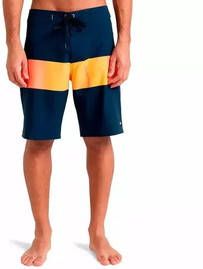 Quiksilver Surfsilk Straight Leg Ανδρικό Μαύρο Μαγιό Βερμούδα