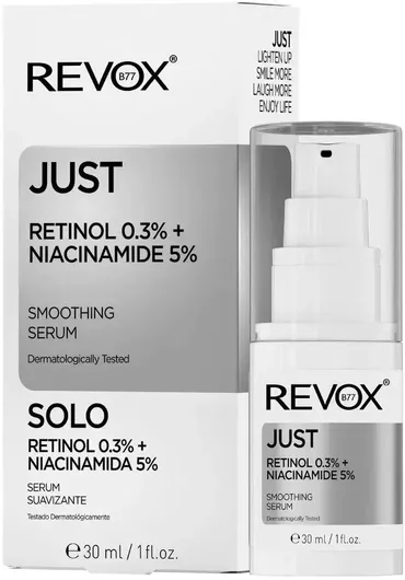 Revox B77 Just Retinol 0.3% + Niacinamide 5% Αντιγηραντικό Serum Προσώπου με Ρετινόλη & Νιασιναμίδη 30ml
