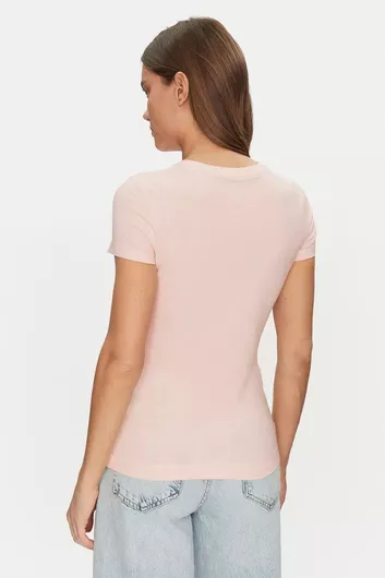 Guess Γυναικείο T-shirt Ροζ