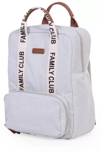 Τσάντα-Αλλαξιέρα Childhome Πλάτης 30x16x40cm Λευκό