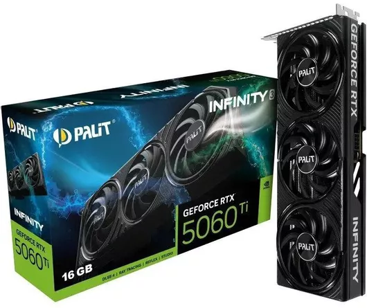 Κάρτα Γραφικών Palit GeForce RTX 5060 Ti 16GB GDDR7 Infinity 3