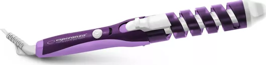 Ψαλίδι Μαλλιών Esperanza Cleopatra Violet για Μπούκλες 25W EBL009V
