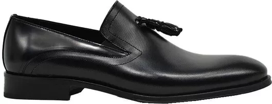 Boss Shoes Δερμάτινα Ανδρικά Loafers Μαύρο