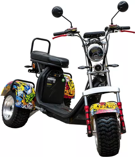 Ηλεκτρικό Τρίκυκλο Scooter Μηχανάκι