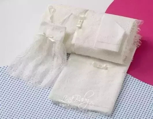 Σετ Βαπτιστικά Λαδόπανα Μπεζ