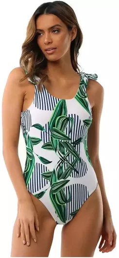 Ολόσωμο Γυναικείο Μαγιό με Άνοιγμα στην Πλάτη