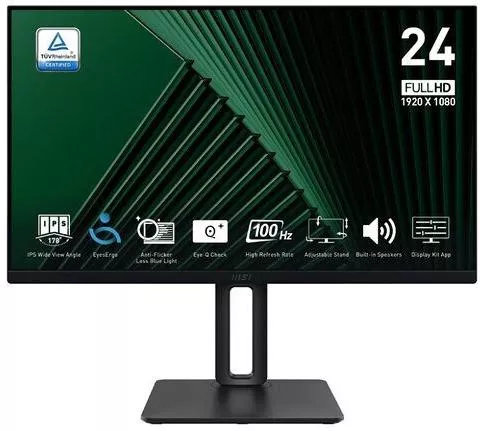 MSI Pro MP245PG IPS Monitor 24" FHD 1920x1080 με Χρόνο Απόκρισης 4ms GTG
