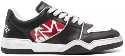 Dsquared2 Ανδρικά Sneakers Μαύρο / Λευκό / Κόκκινο