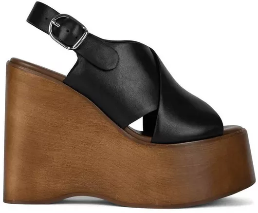 Jeffrey Campbell Μαύρο Καλοκαιρινές Πλατφόρμες Γυναικείες