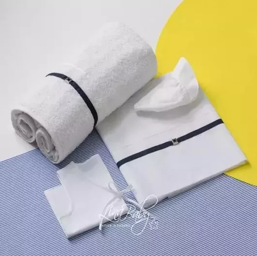 Σετ Βαπτιστικά Λαδόπανα Navy Blue