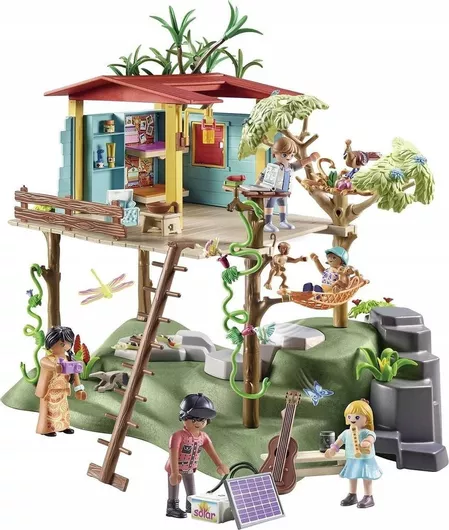 Playmobil Wiltopia Μεγάλο Δεντρόσπιτο για 4-10 Ετών
