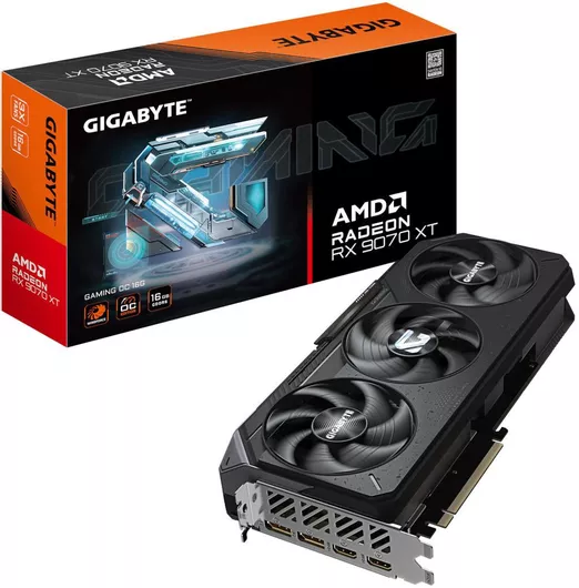 Κάρτα Γραφικών Gigabyte Radeon RX 9070 XT 16GB GDDR6 Gaming OC