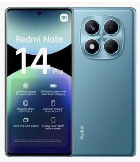 Xiaomi Redmi Note 14 Pro 4G NFC 12GB 512GB Ocean Blue