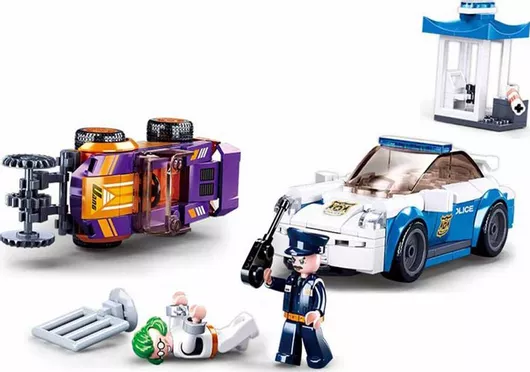 Τουβλάκι Sluban Police Manhunt On Highway για 6+ Ετών 161τμχ.