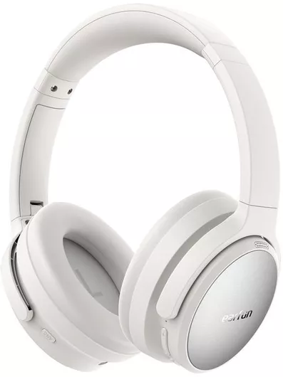 Earfun Tune Pro Ασύρματα/Ενσύρματα On Ear Ακουστικά Λευκό