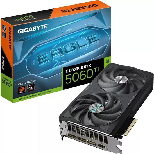 Κάρτα Γραφικών Gigabyte GeForce RTX 5060 Ti 16GB GDDR7 Eagle OC
