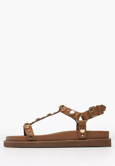 Ash Δερμάτινα Γυναικεία Flatform Σανδάλια Ταμπά