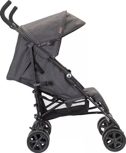 Καρότσι Μωρού Topmark Fenn Μπαστούνι Kατάλληλο για Nεογέννητο Golf Hat Black 7.2kg