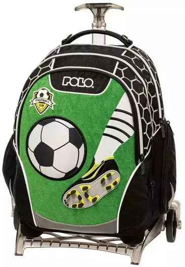 Σχολική Τσάντα Τρόλεϊ Polo Σχολική Μαύρο 30lt